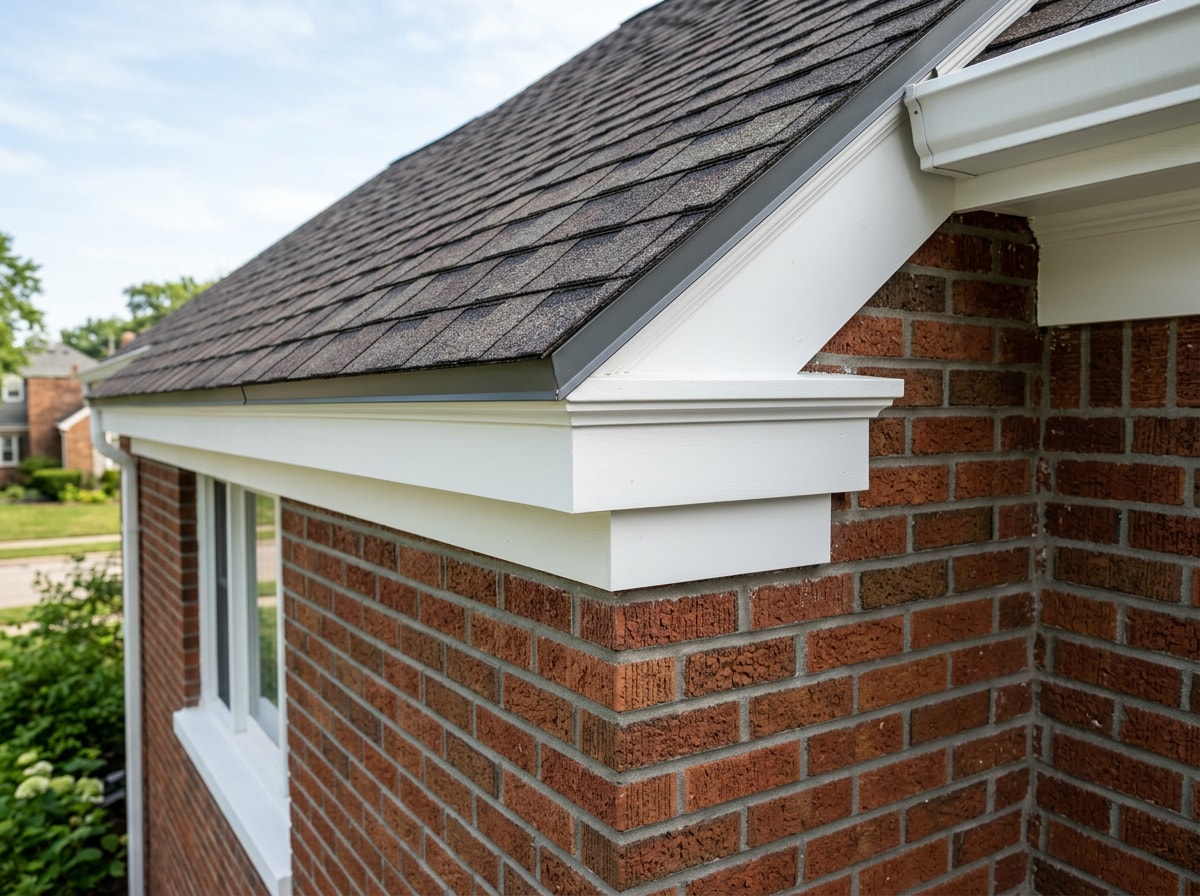 Renovated exterior of a Mountain Brook, AL home with new roofing and masonry work