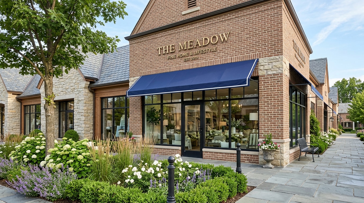 Finished retail storefront construction in Mountain Brook, AL